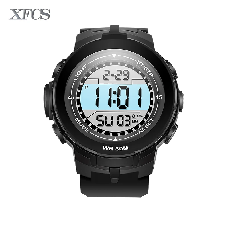 Xfcs 2017 водонепроницаемые наручные электронные автоматические часы для мужчин