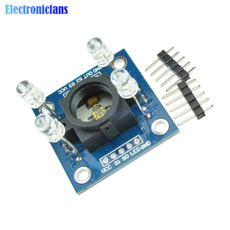 Детекторный модуль TCS230 TCS3200 датчик распознавания цвета для Arduino BEST | Электронные