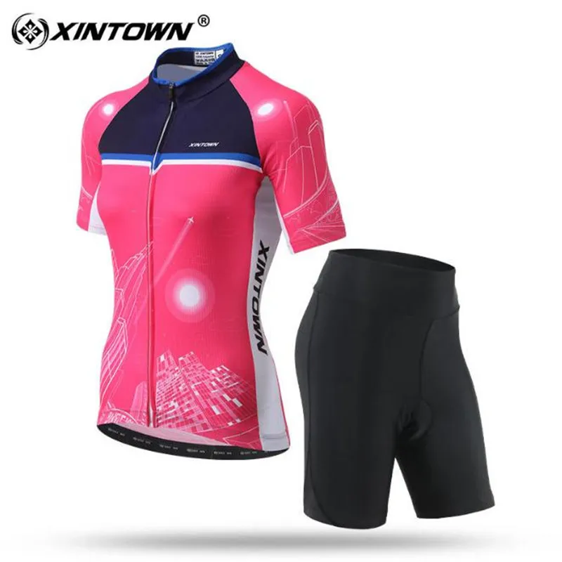 Фото Комплект женской одежды XINTOWN Pro для езды на велосипеде одежда горном 2018