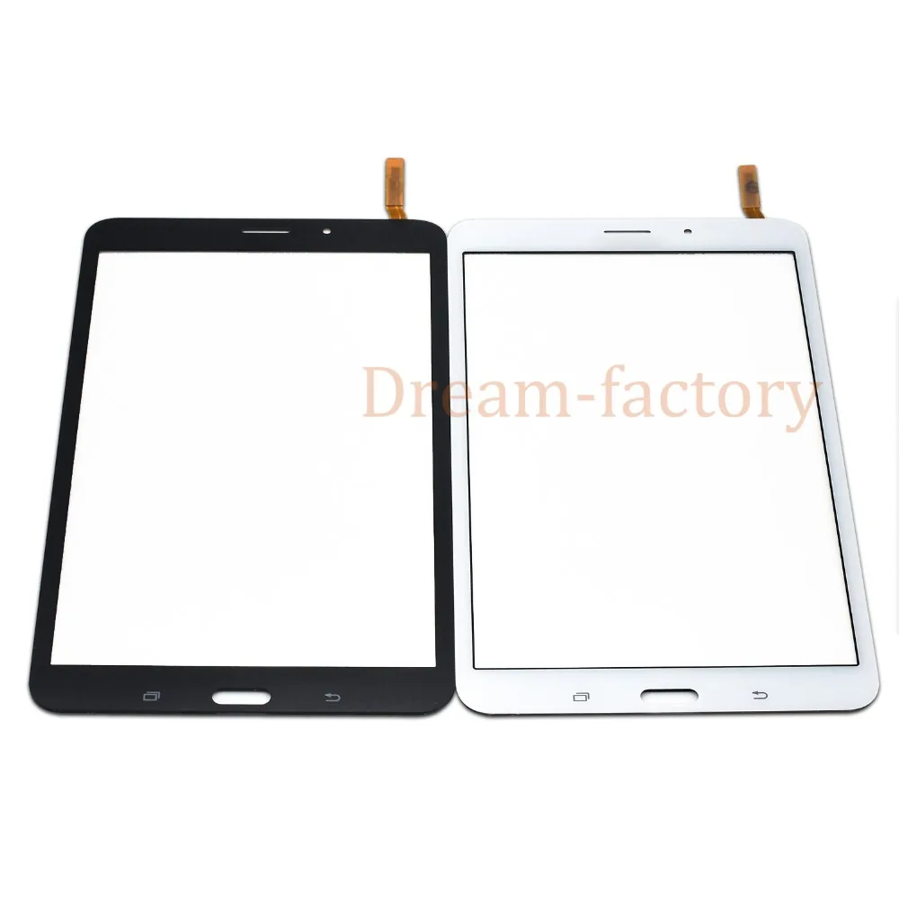10 шт. сенсорный экран дигитайзер стеклянный объектив для Samsung Galaxy Tab 4 8 0 T330 T331 DHL