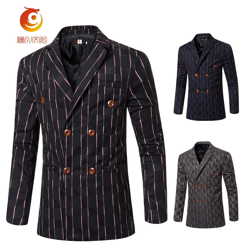 Fashion Plaid Blazer Men 2017 Spring Classic Design Slim Fit Cotton Mens Tweed Jacket Casual Cardigans Masculino | Мужская одежда