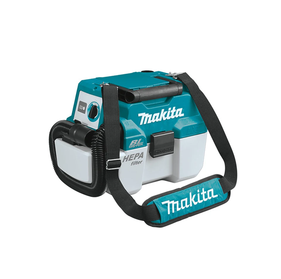 Япония Makita DVC750LZ промышленный/домашний пылесос плечевой ремень 18 бесщеточным двигателем зарядки робот пылесос 7.5L 1.6m3/мин 6.7kPa