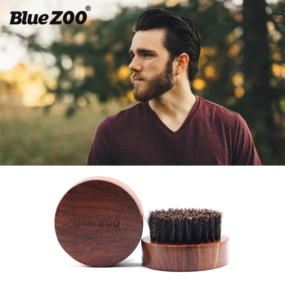 Мужская щетка для бороды Blue Zoo Black Gold из сандалового дерева с щетиной кабана, круглая расческа для бритья лица ручной работы щетка для усов 2138
Мужская щетка для бороды Blue Zoo Black Gold из сандалового дерева с щетиной кабана, круглая расческа для бритья лица ручной работы щетка для усов 2138