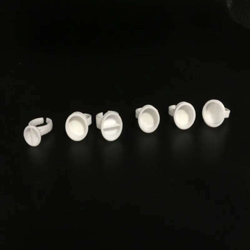 Пластиковое кольцо для тату-чернил всех размеров чашка перманентного макияжа