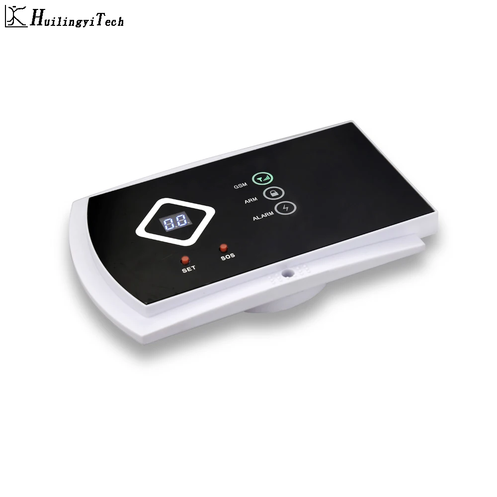 HuilingyiTech Бесплатная доставка беспроводная домашняя Безопасность GSM сигнализация