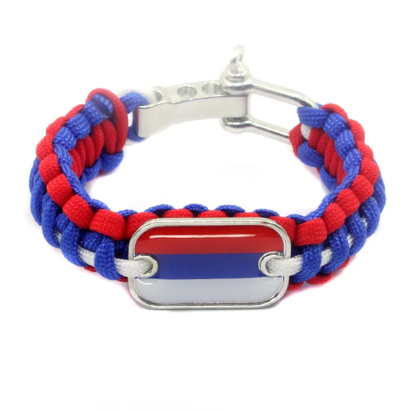 

Football fans Zinc Alloy hand-woven rope strap 16 National International Football Match football fans souvenirs