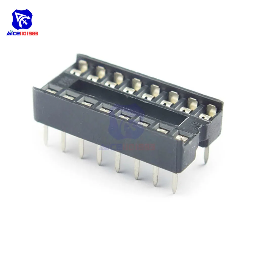 50 шт. 16 контактов P DIP IC розетки адаптер паяльный тип розетка 100% оригинал DIY |