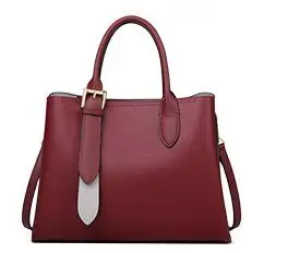 Maroon Beep новая женская сумка из натуральной кожи, роскошная модная Высококачественная сумка из воловьей кожи, женские сумки через плечо, сумки через плечо для женщин - Цвет: Maroon