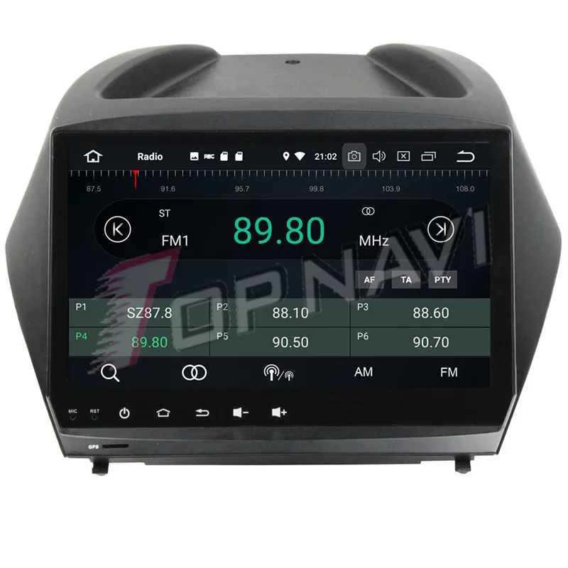 Topnavi Android 8 0 Автомагнитола плеер для hyundai IX35 2011 2012 2014 2013 2015 Авто Радио стерео 2 DIN gps