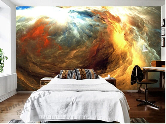 Custom ceiling wallpaper Star Cloud wall murals for the living room bedroom waterproof papel de parede | Обустройство дома
