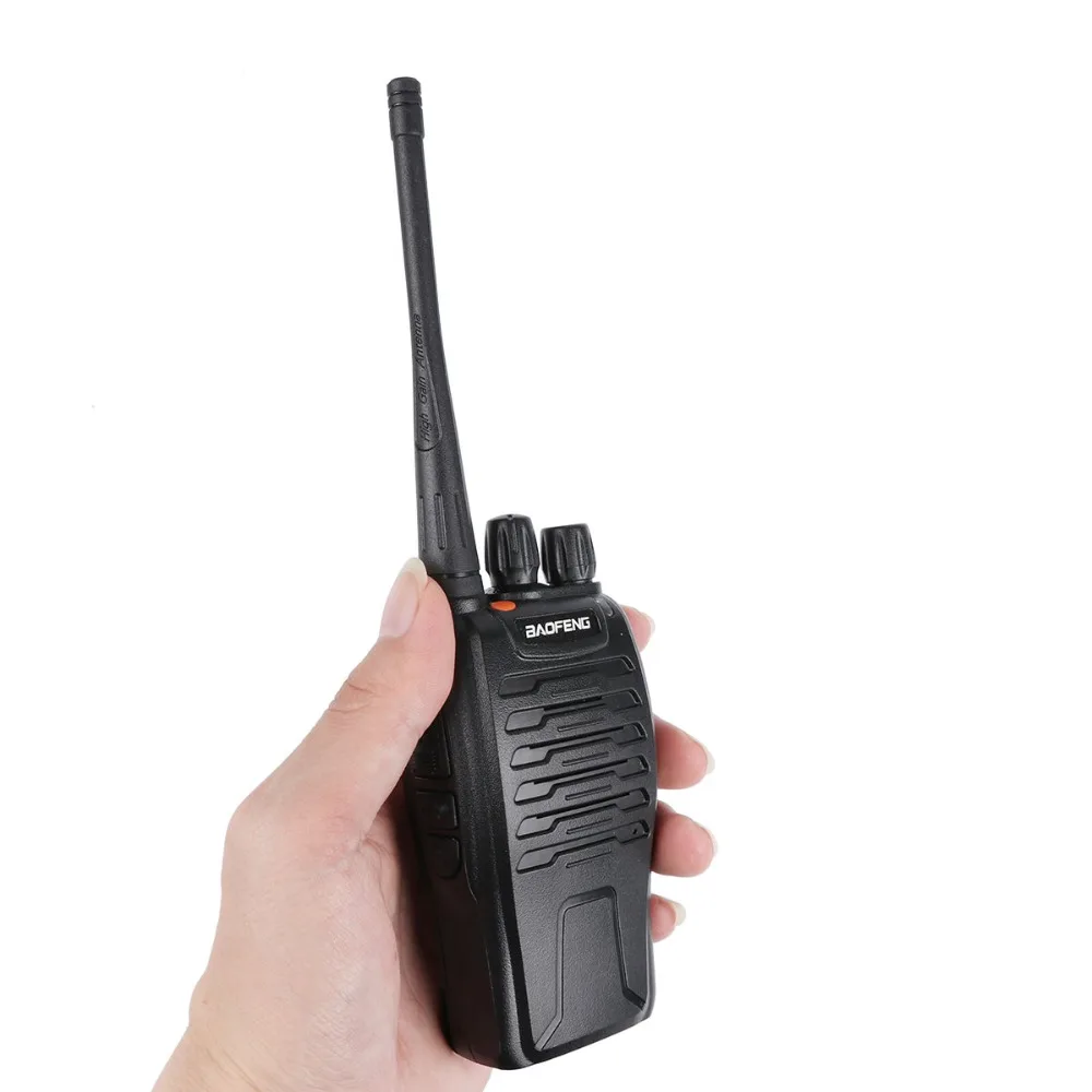 1pcs Baofeng BF-800S Portable Walkie Talkie UHF400-480MHZ Two Way Talkie for Hotel Travel Adventure Construction Site EU/US Plug