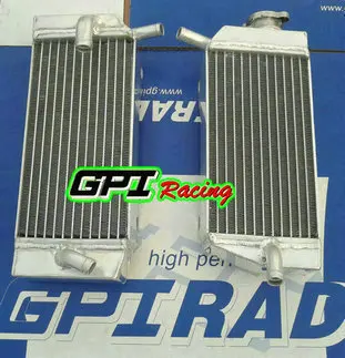 Алюминиевый гоночный радиатор + синий шланг для Honda CRF450R CRF 450R CRF450 05-08 2005 2006 2008