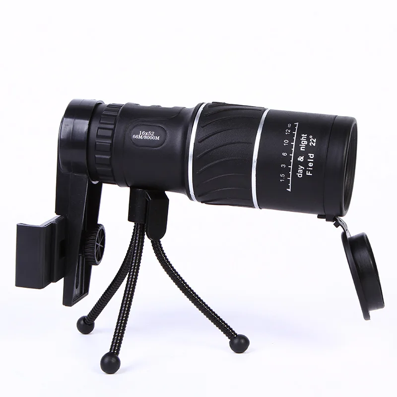 Телескоп 16X52 twill low light visible одноствольный фотокамера высокой четкости телескоп