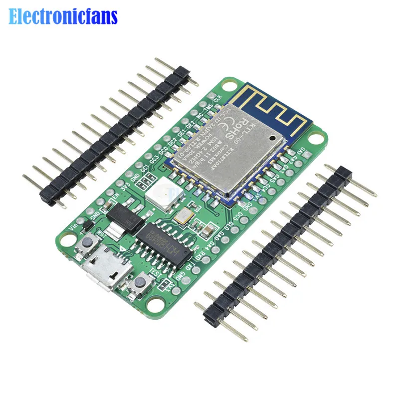 1 шт. Nodemcu RTL8710 WiFi беспроводной модуль трансивера тестовая Плата развития передатчик приемник для Arduino