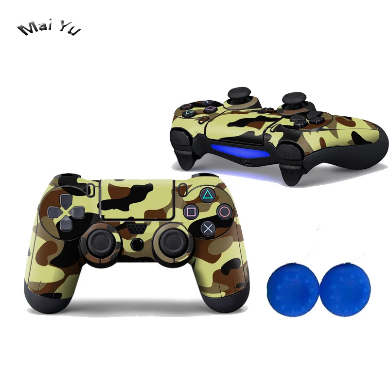 Профессиональная игровая искусственная кожа PS 4 с крышкой для контроллеров