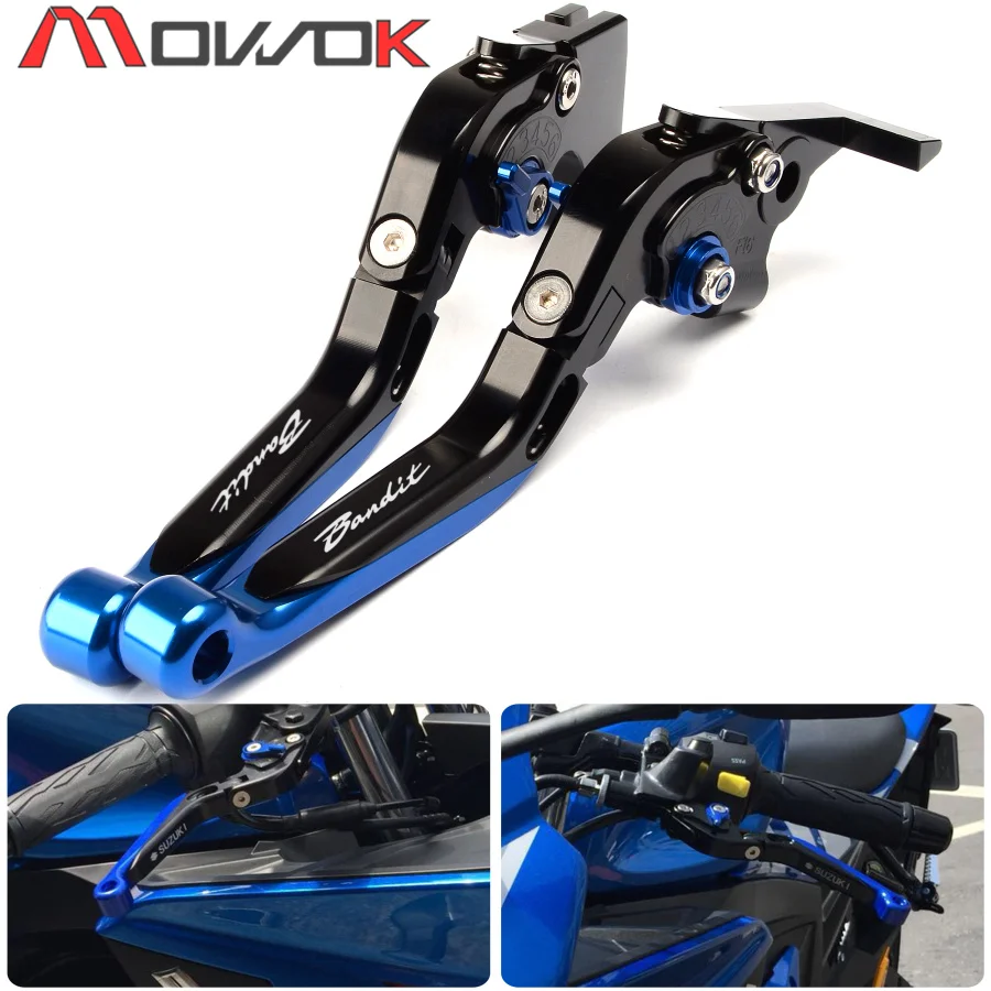 

Motorcycle Folding Adjustable Brake Clutch Levers For SUZUKI GSF1250 GSF1200 GSF650 BANDIT Bandit 650S GSX650F GSX1250 F/SA/ABS