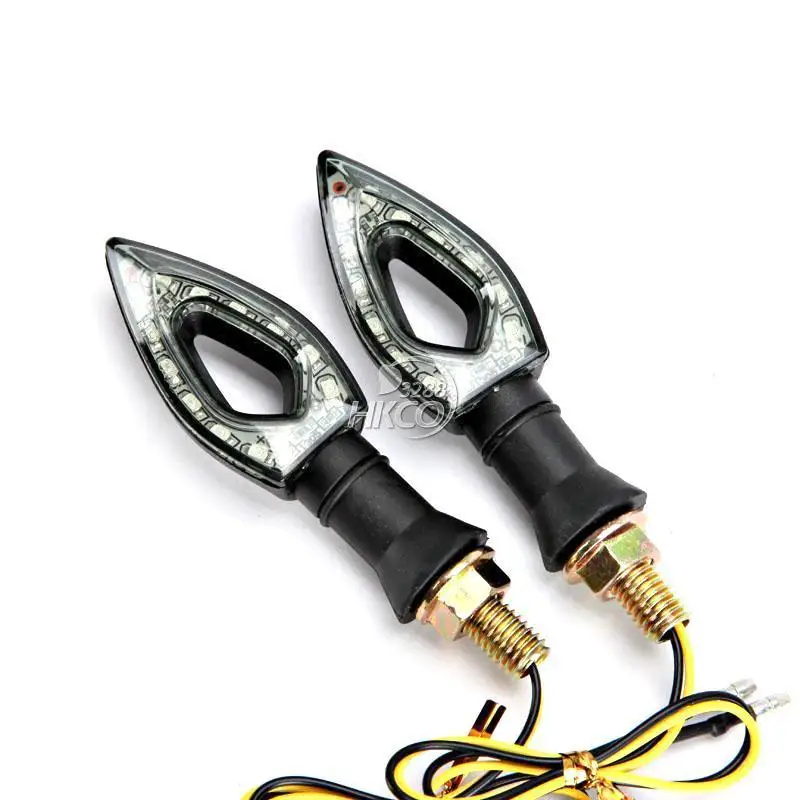 

2x LED Мини Универсальный мотоцикл поворотники Индикатор мигалка