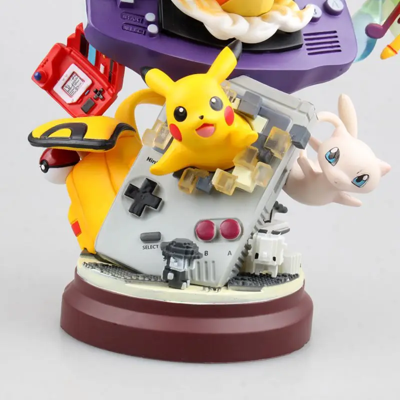 18,5 см Pikachu& Charizard новая игра GameBoy ПВХ фигурка игры коллекции фанатов Детская кукла игрушки, лучшие подарки