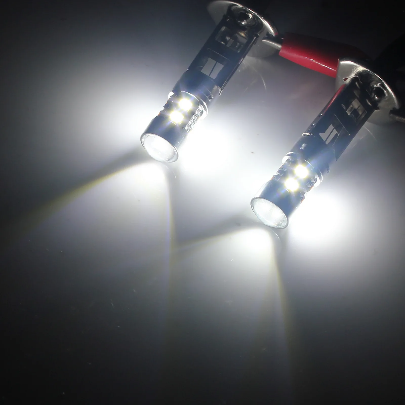 ANGRONG 2x H1 10 SMD СВЕТОДИОДНЫЙ ная лампа босветильник противотуманные дневные ходовые