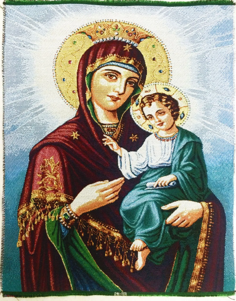 Гобелен для рукоделия маленького размера декор из ткани в Религиозном стиле