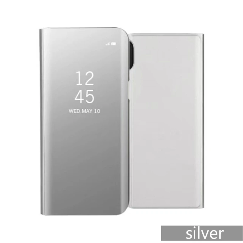 Роскошные Зеркало флип чехол для Samsung Galaxy S8 S9 плюс S6 S7 Edge Plus A5 A8 2018 Примечание 8 9