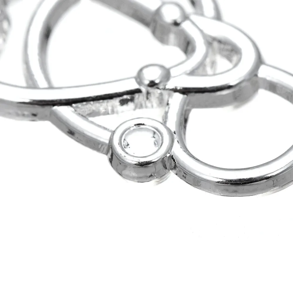 Подвеска-подвеска докторская медсестра с серебряным покрытием my shape-стетоскоп