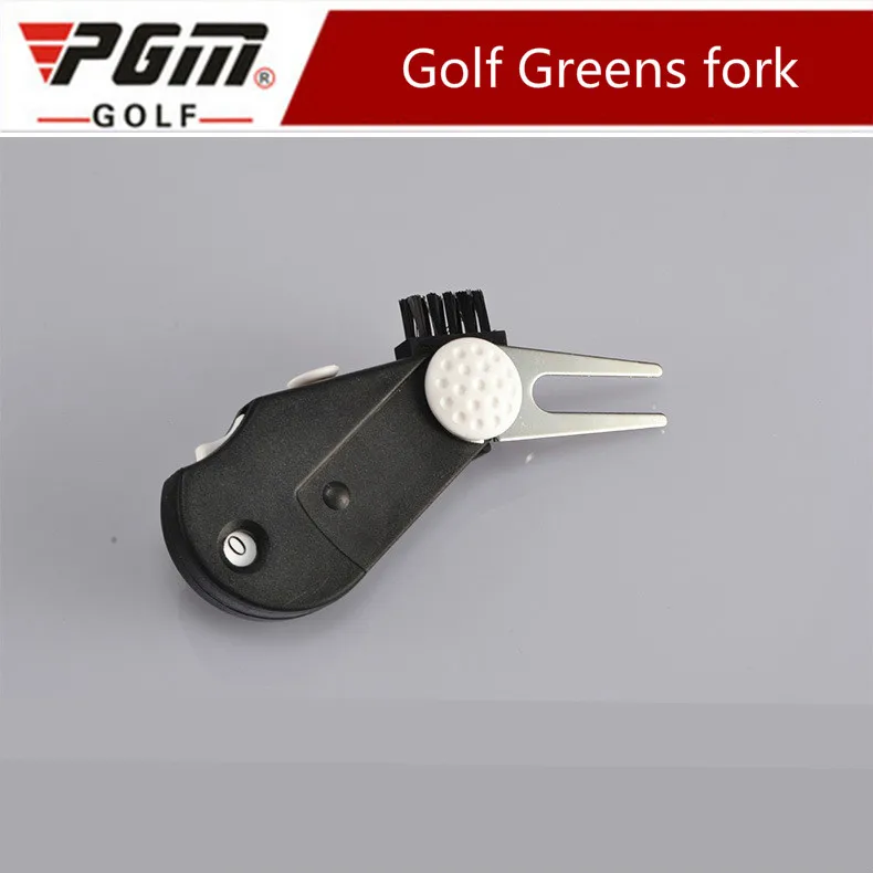 1 шт. инструмент для ремонта Golf Divot Switchblade Pitch Groove Cleaner Pitchfork положить зеленая вилка