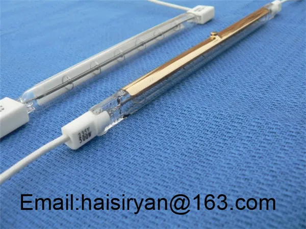 customized 500w 350mm far Single tube Electric halogen IR quartz glass heater lamps | Бытовая техника