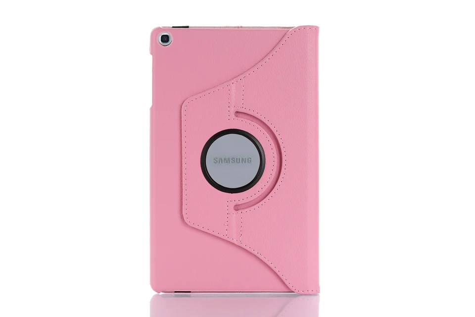 Pink Чехол для samsung Galaxy Tab A 10," SM-T510 SM-T515 T510 T515 360 градусов вращающийся стенд чехол для Galaxy Tab A 10,1 - Цвет: Pink
