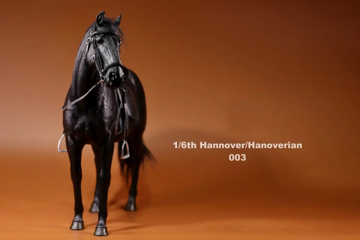 [ESTARTEK] MR. Z серия «животные» № 17 001~ 005 1/6 Пособия по немецкому языку Hanoverian Warmblood лошади и страховочным поводком реквизит для детей возрастом от 1" фигурка героя «сделай сам»
