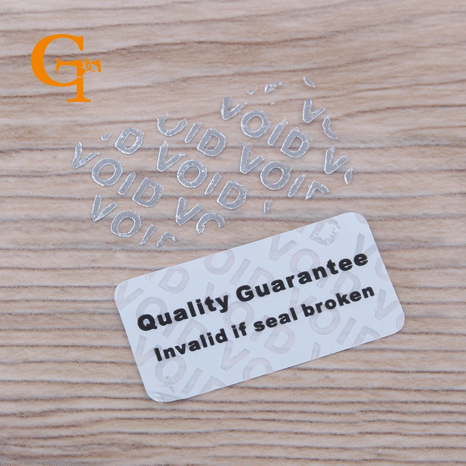 Матовая Серебряная гарантия качества недействительная если наклейка