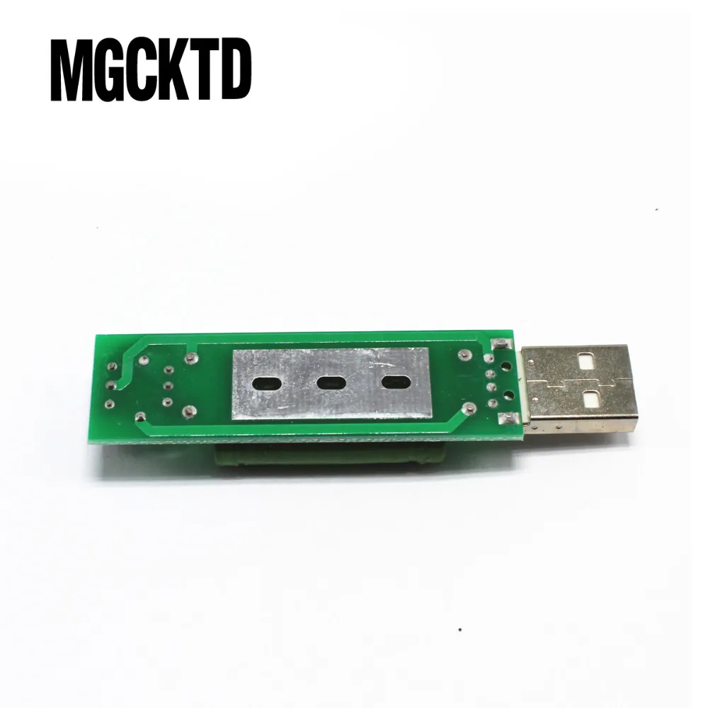 USB мини разрядный нагрузочный резистор 2A/1A с переключателем 1A зеленый светодиод