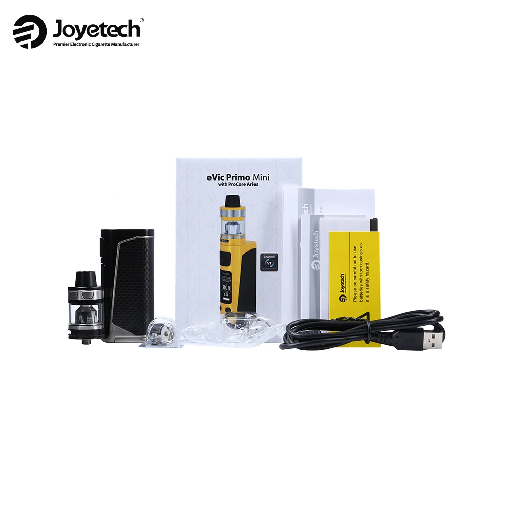 Оформление Оригинал Joyetech eVic Primo Mini с procore Aries комплект электронной сигареты Mod 80 Вт