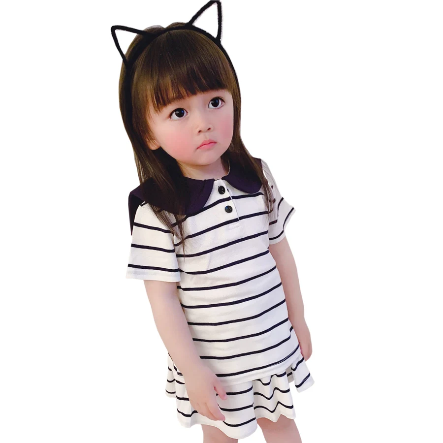 MILANCEL Baby Clothes Set Boys Striped Tops Skirt Shorts 2 Pcs Girls Clothing Toddler Boy Summer | Детская одежда и обувь