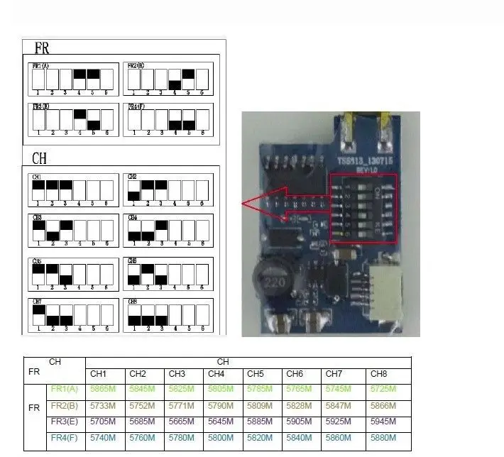 

Супер мини 7g 5,8G 32Ch 200mW A/V модуль передатчика TX TS5823, фоторазъем