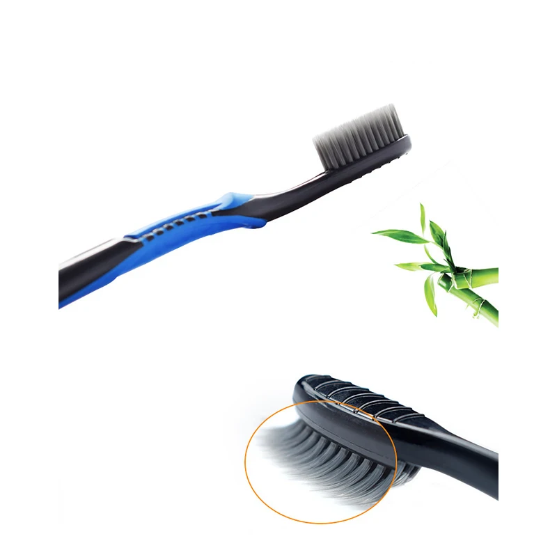 2 шт. вкладышей из бамбукового угля Зубная щётка стоматологических уход за