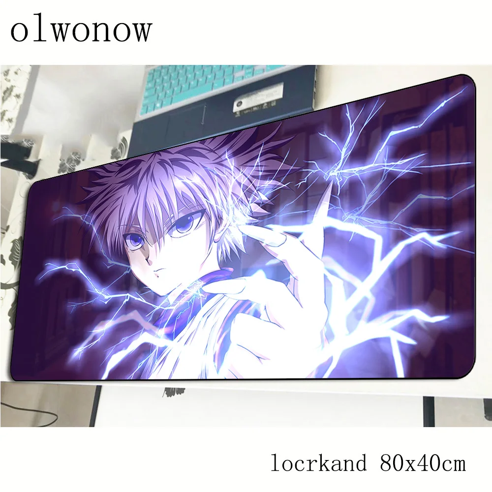 Игровой коврик для мыши HUNTERxHUNTER с HD рисунком 800x400x2 мм крутой эргономичный новый