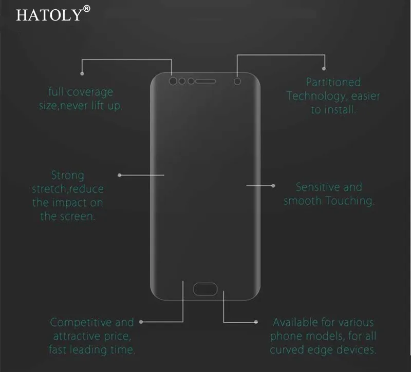 Полное покрытие экрана протектор для Asus ZenFone 4 Selfie ZD553KL Flim изогнутая ТПУ полная защитная пленка ZD553KL|screen
