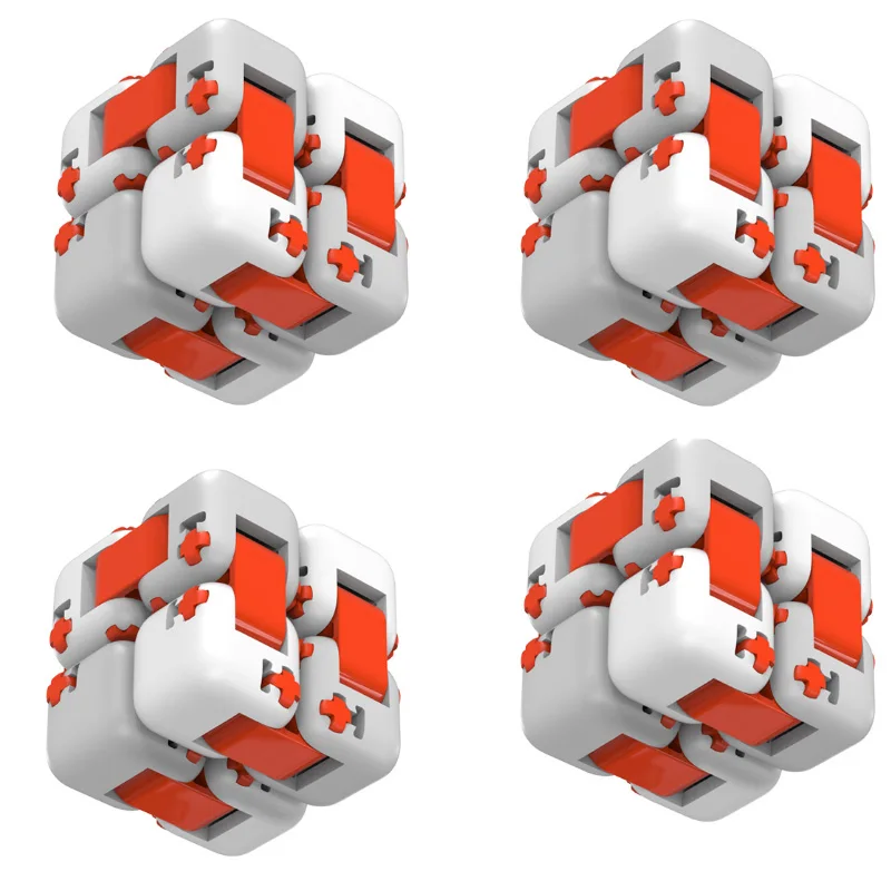 4pcs in pack Xiaomi Mitu Спиннер пальчиковые кубики интеллектуальные игрушки умные пальчиковые игрушки антистресс декомпрессия игрушка для взрослых стресс дети - Цвет: 4pcs in pack