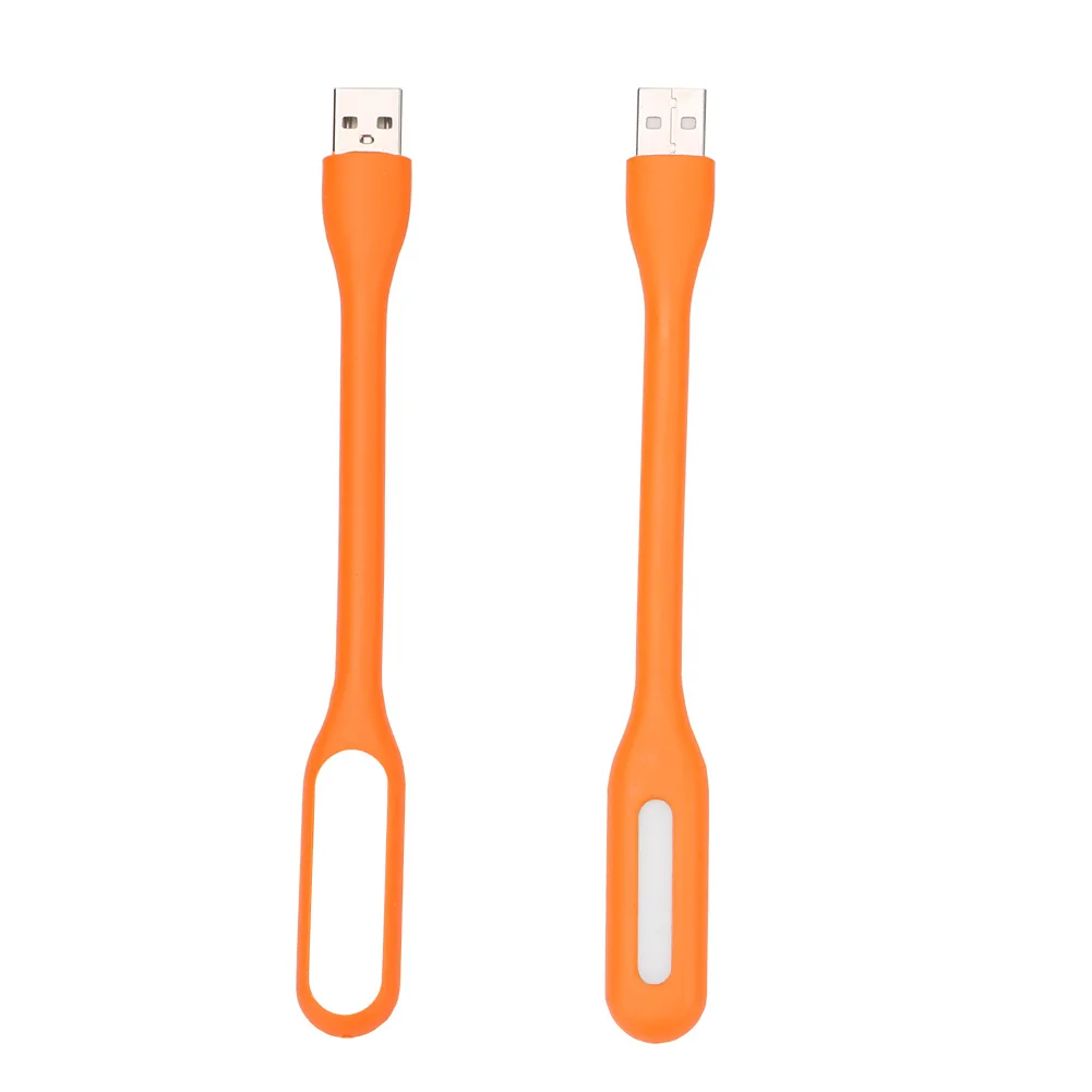 Регулируемый гибкий мини USB светодиодный ночной Светильник для ноутбука ночной работы походный светильник для чтения книг power Bank силикагелевый светильник