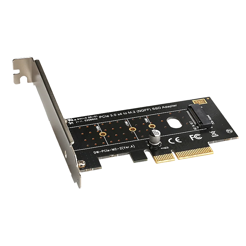 Новинка PCI-E PCI Express 3,0 X4 до NVME M.2 M ключ NGFF SSD PCIE M2 переходник-карта поддержка 2230 2242 2260 2280 Тип M.2 SSD