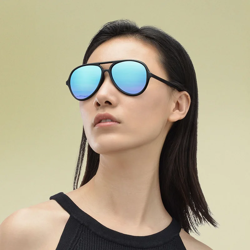 Xiaomi Mijia Turok Steinhardt TS Авиатор солнцезащитные очки TAC поляризованные линзы цельный носовой кронштейн TR90 оправа ледяные синие линзы