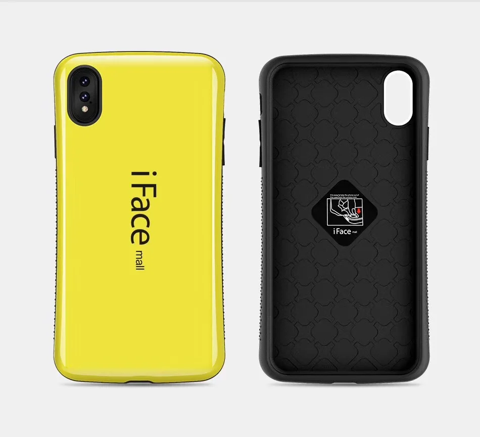 Чехол Sinbeda iFace mall для iphone XS XR MAX амортизирующий ударопрочный бампер из
