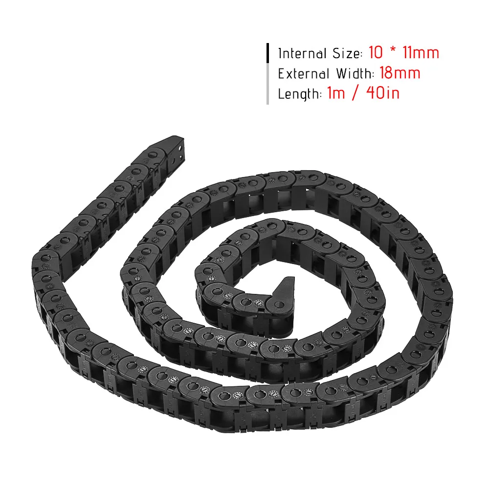 Мостовой открывающийся нейлоновый буксировочный кабель Towline Drag Chain Wire Carrier 3D Pinter