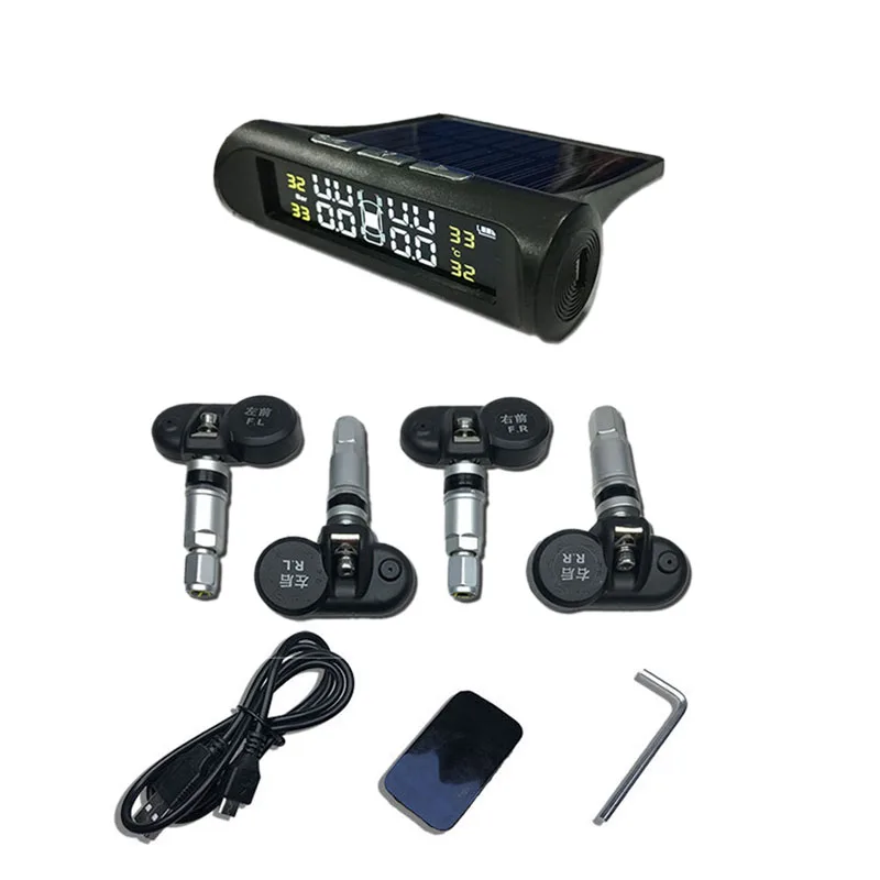 Автомобильная умная TPMS беспроводная система контроля давления в шинах