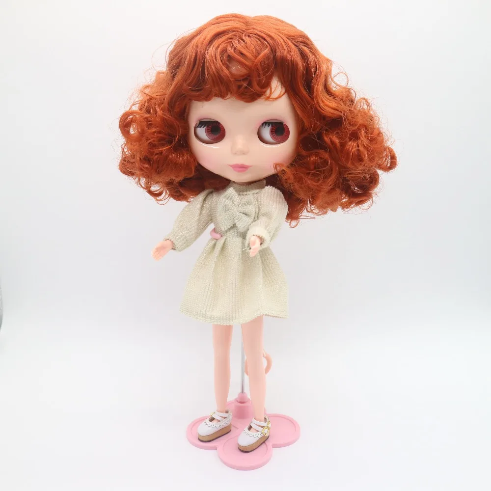 Кукла Blyth с красными волосами фабричная кукла подходит для DIY 20170925 J|nude blythe doll|blythe