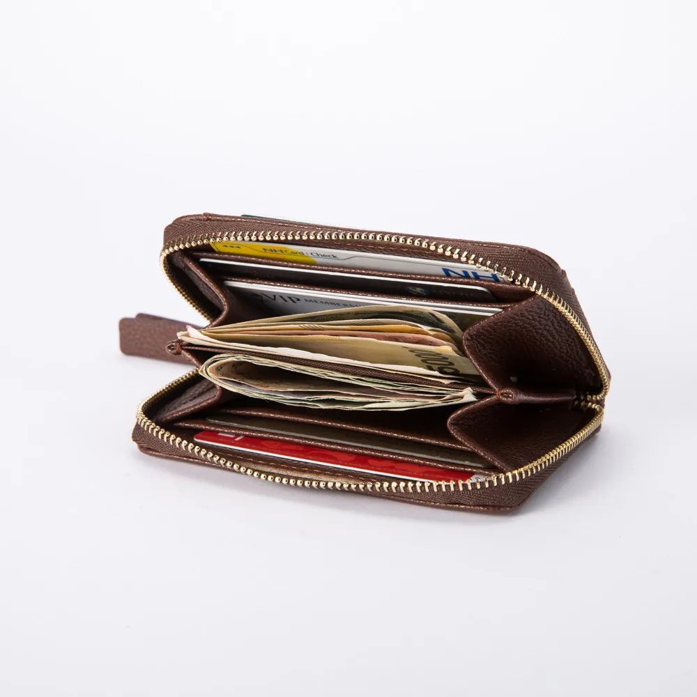 Мужской деловой Кошелек Carteira masculina винтажный кошелек с карманами для кредитных