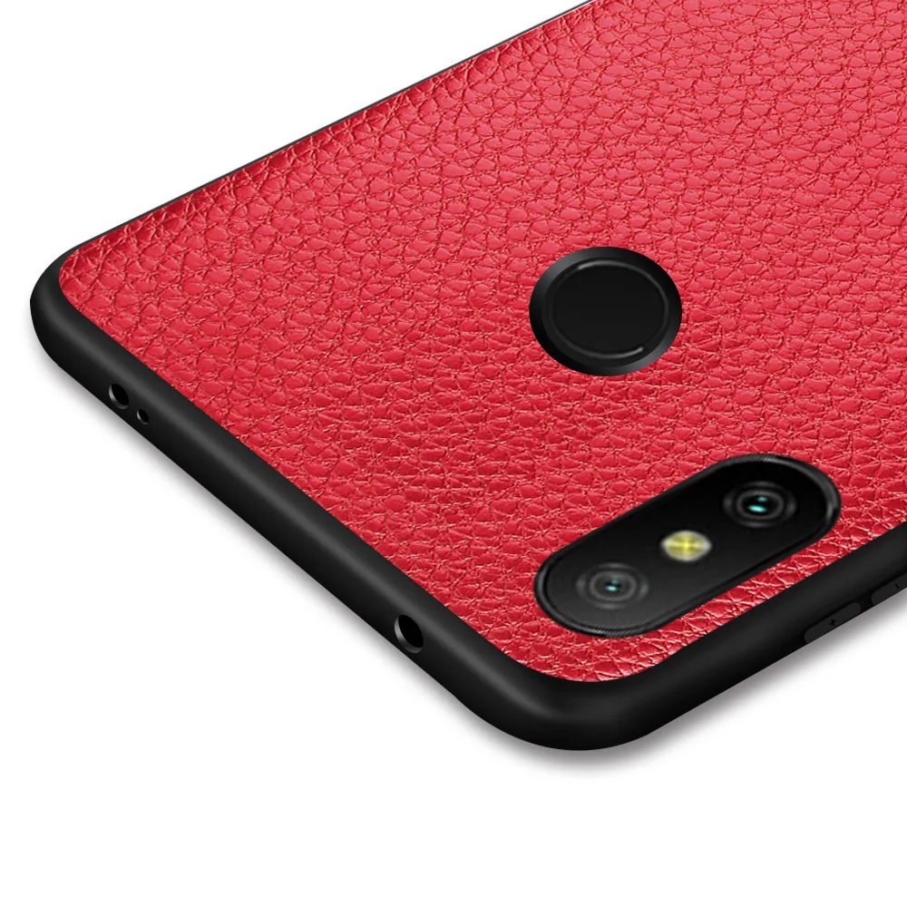 Чехол MOFi для телефона Xiaomi Mi A2 Lite чехол из искусственной кожи корпус мягкого ТПУ |