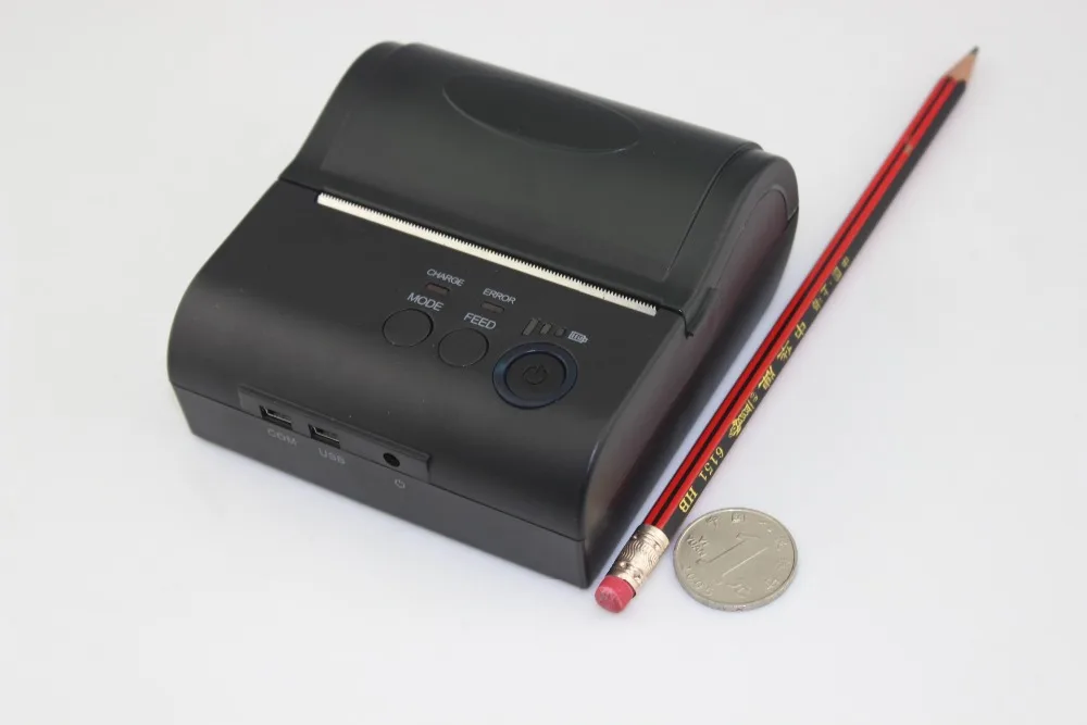 Портативный термопринтер для чеков 80 мм Android IOS Bluetooth | Компьютеры и офис