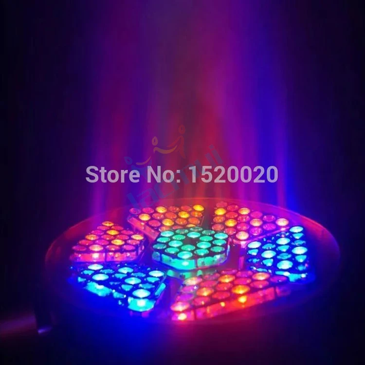 2 шт./лот) 126 шт.* 3 Вт RGB 3в1 Led Strom свет 400 Вт Супер яркость мощность вращающаяся голова DMX свет